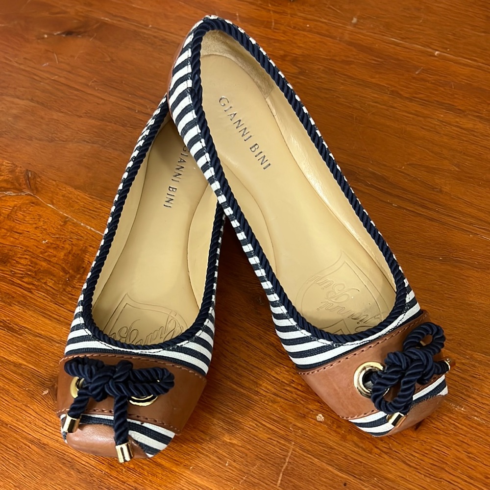 Gianni Bini nautical flats